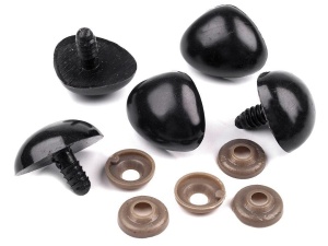 Nas pentru jucării cu dispozitiv de siguranță,18x23 mm - set 10 buc - Img 2