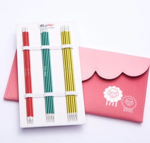 Set andrele ciorapi 20 cm KnitPro ZING Starter 2.5 - 5 mm - Img 4