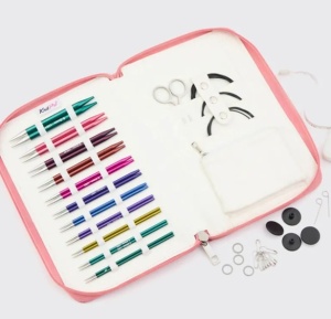 Set andrele interschimbabile 13 cm KnitPro ZING Regal / 3 - 8 mm