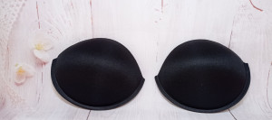 Cupe sutien cu push-up - negre - marimea 85