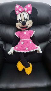 Kit de crosetat Minnie Mouse - inaltime 60 cm!