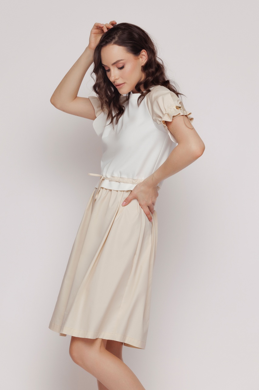 Rochie dama cu siret in talie