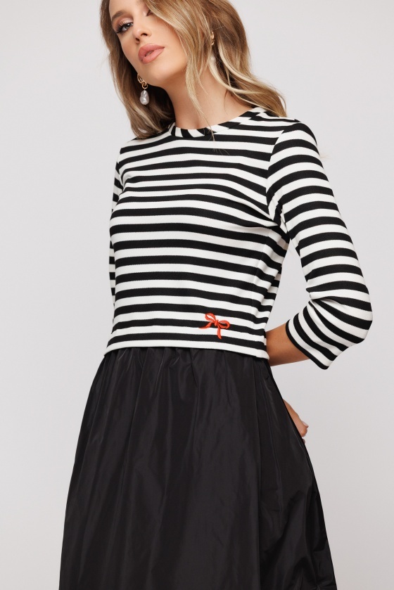 Rochie dama combinata - Img 1