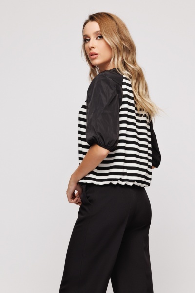 Bluza dama combinata - Img 3