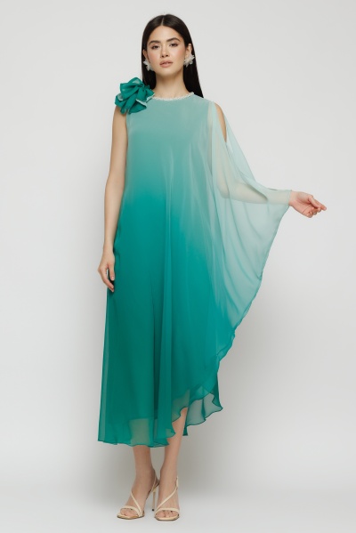 Rochie dama eleganta asimetrica - Img 10