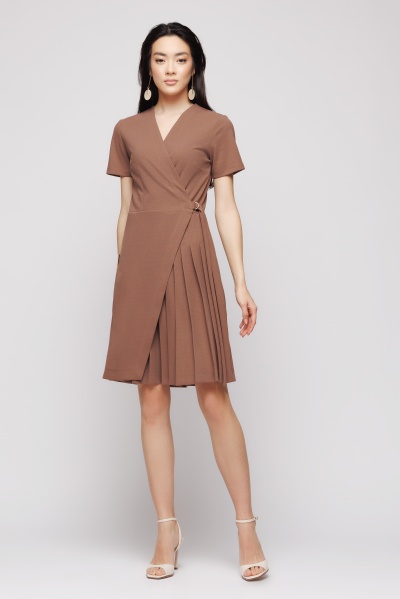 Rochie dama plisata - Img 1