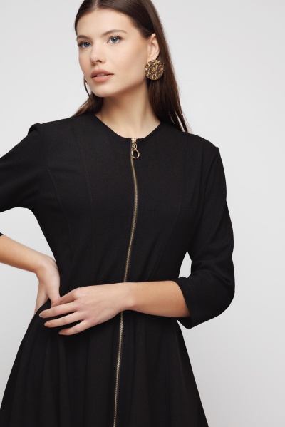 Rochie dama scurta cu fermoar - Img 2