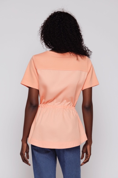 Tricou dama cu siret in talie - Img 4