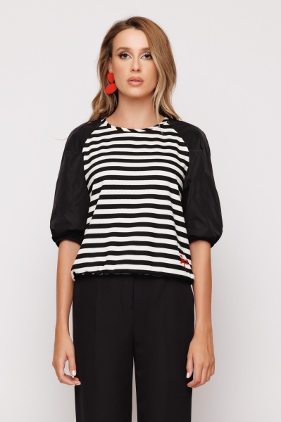 Bluza dama combinata - Img 4