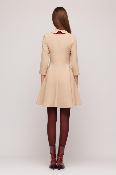 Rochie dama cu esarfa la guler - Img 5