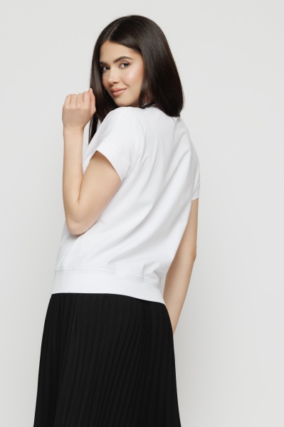 Tricou dama alb zodia Varsator - Img 3
