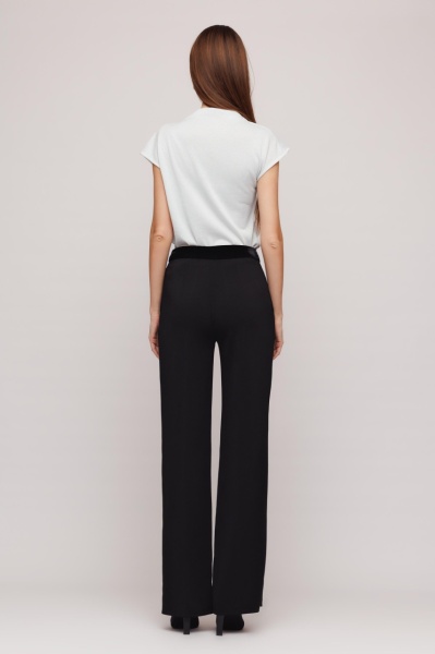 Pantaloni dama eleganti negri largi - Img 5