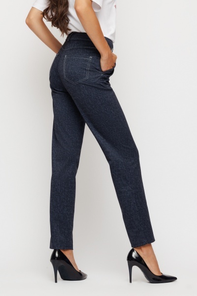 Pantaloni dama conici din denim - Img 2