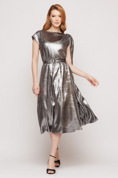 Rochie dama eleganta cu nod pe umar - Img 3