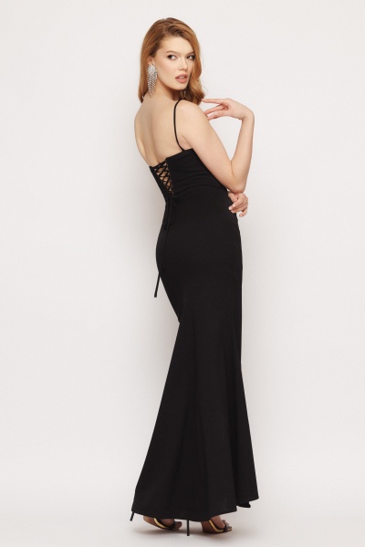 Rochie dama lunga cu capa - Img 6