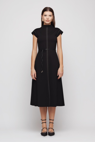 Rochie dama neagra lunga - Img 4