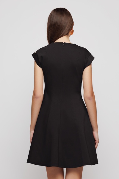 Rochie dama scurta neagra - Img 5