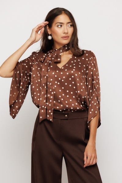 Bluza dama maro cu buline - Img 4
