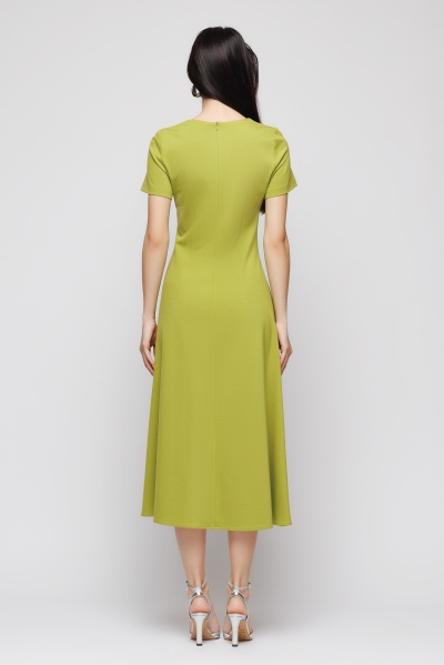 Rochie dama verde asimetrica - Img 5