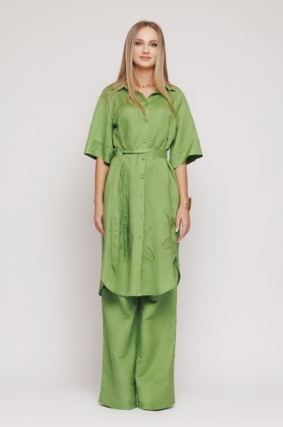 Rochie camasa dama verde - Img 6