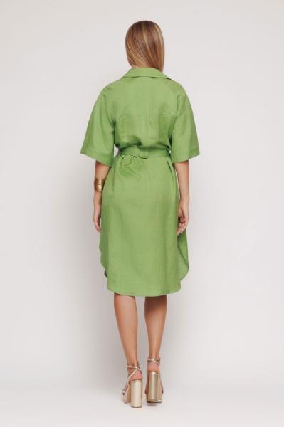 Rochie camasa dama verde - Img 5
