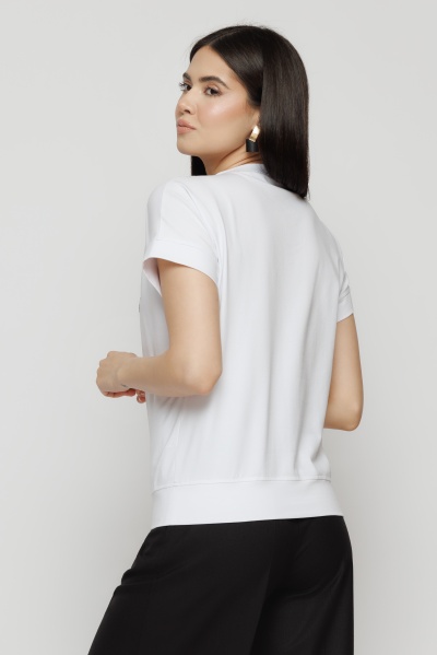 Tricou dama alb zodia Berbec - Img 3