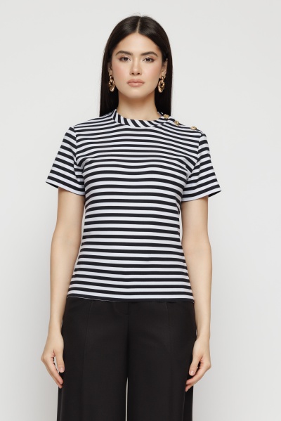 Tricou dama in dungi - Img 4