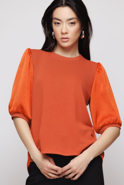 Bluza dama combinata - Img 1