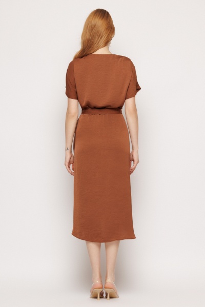 Rochie dama midi cu nod - Img 5