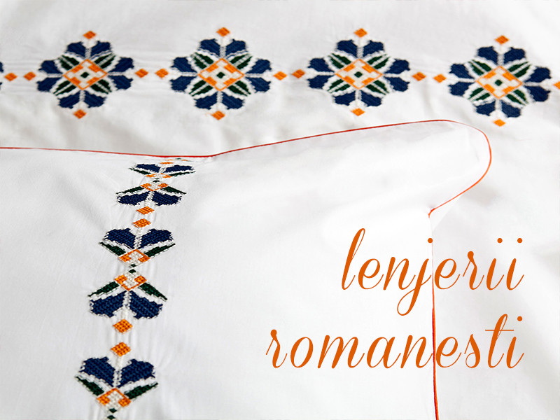 Lenjerii de pat romanesti - calitate la cel mai bun pret