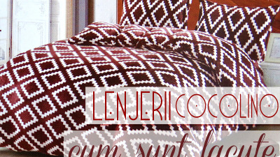 Cum sunt facute lenjeriile Cocolino