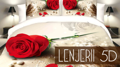 Lenjerii de pat 5D – O noua dimensiune pentru dormitorul tau