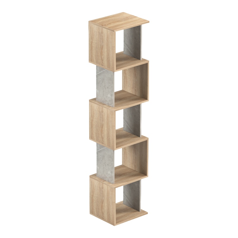 Biblioteca, Cubik, Pako, Gri 35x30x161 cm - 5