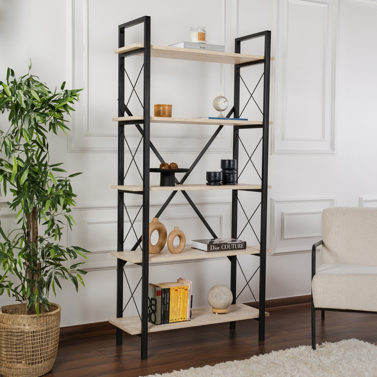 Biblioteca Elysian Negru