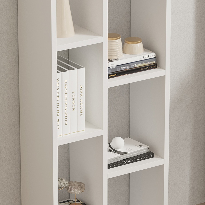 Biblioteca Minicu, Pako World, Alb, 44x19x150 cm - 3 | YEO