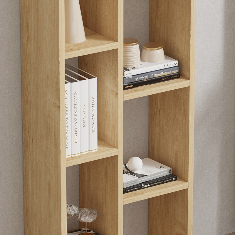 Biblioteca Minicu, Pako World, Nuc, 44x19x150 cm - 3 | YEO