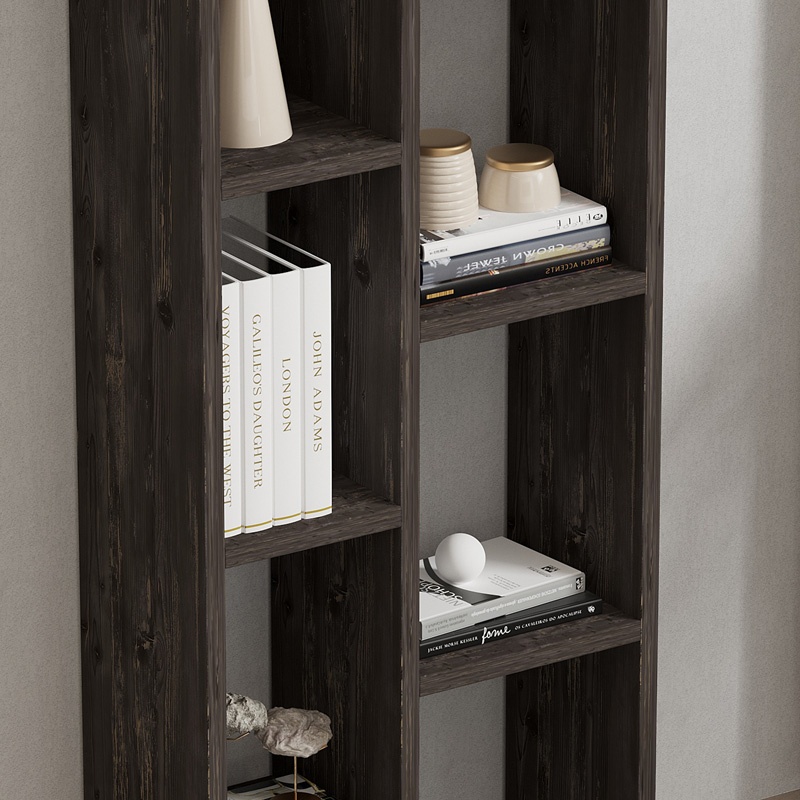 Biblioteca Minicu, Pako World, Stejar, 44x19x150 cm - 3 | YEO