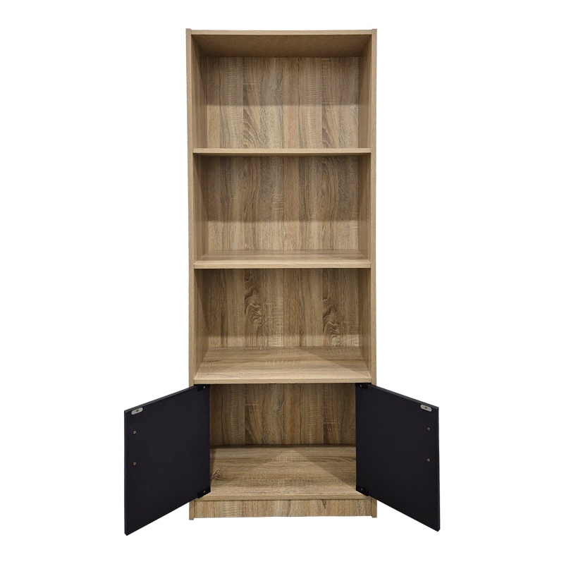 Biblioteca, Tekaro, Pako, Sonoma 60x29x166 cm - 3