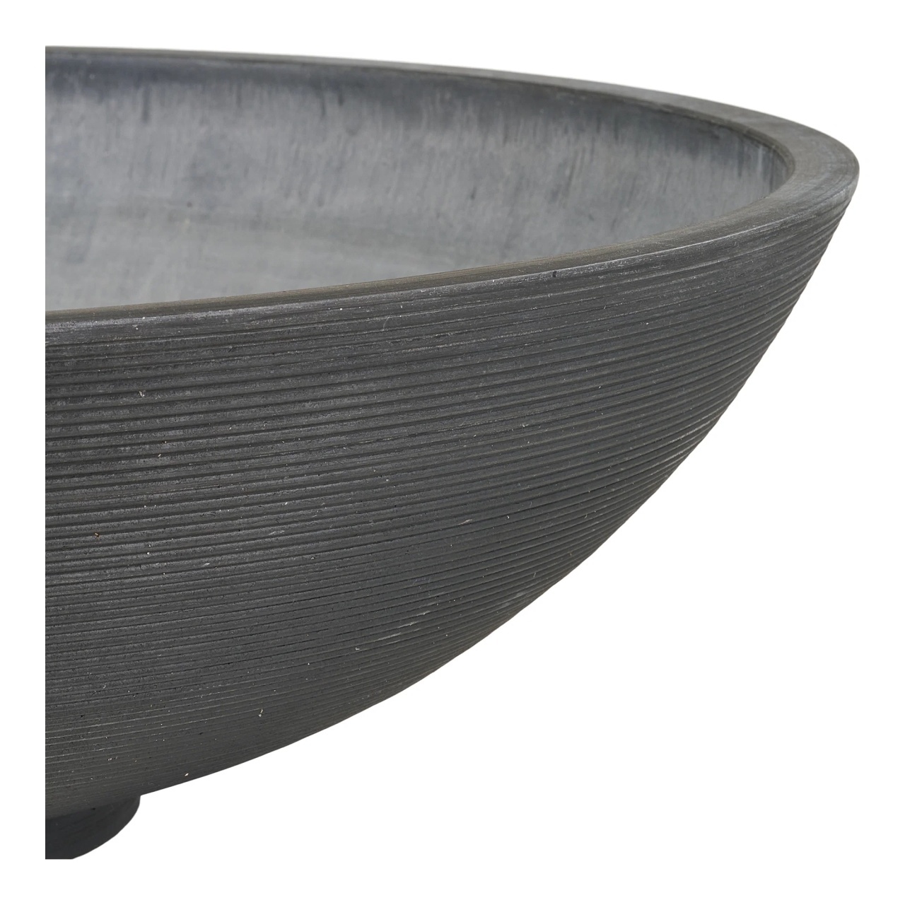 Bol decorativ Fleuriste, Gri, 60x60x16.5 cm