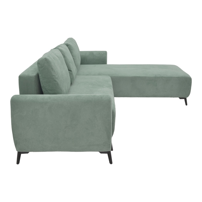 Canapea extensibila 3 locuri, Pako World, Textil, Mint, 286x204x93 cm - 3 | YEO
