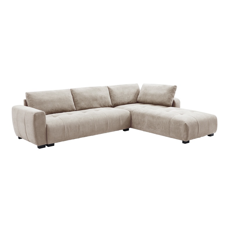 Coltar extensibil reversibil, Gianco, Bej, 298x208x85 cm