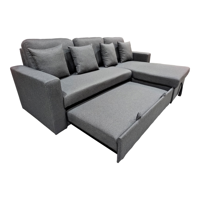 Coltar reversibil cu spatiu de depozitare Sorno Pako World Gri 224x146x90 cm - 2 | YEO