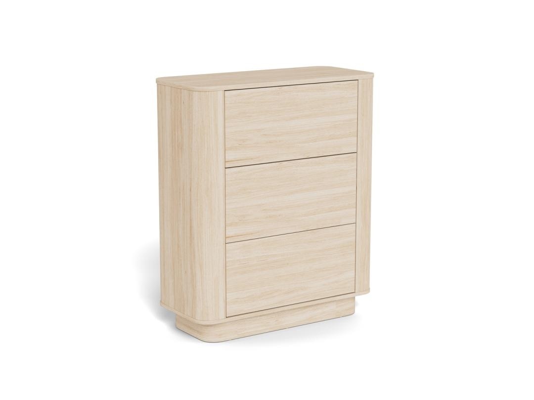 Comoda Atmore, Alb, 107x90x40 cm - Imagine 2