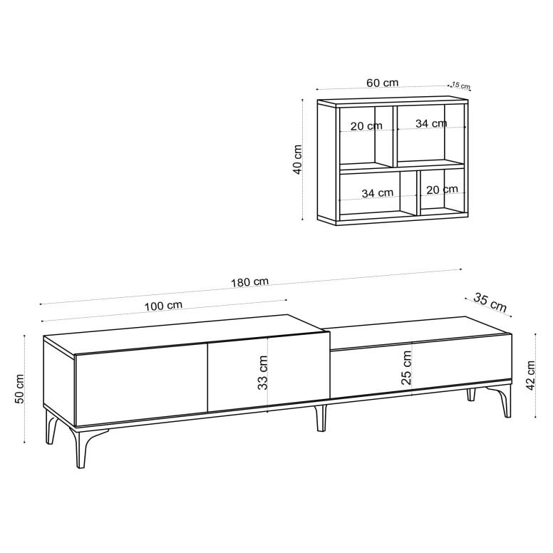 Comoda TV Lott - 4 | YEO