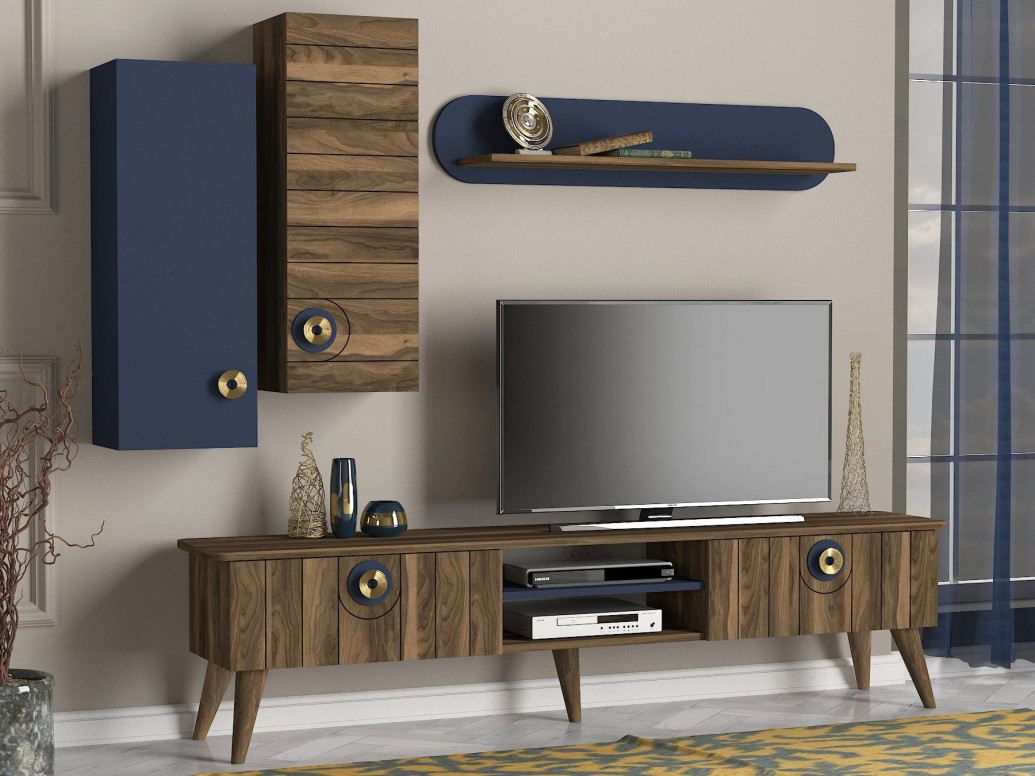 Comoda TV Mare - Walnut, Loft - 2 | YEO