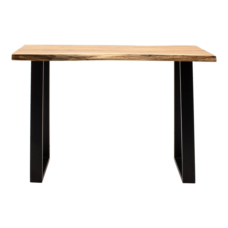 Consola Miles Boho, Pako World, lemn masiv de salcam, Grosime 3.7 cm, Natural, 120x45x78 cm - 2 | YEO