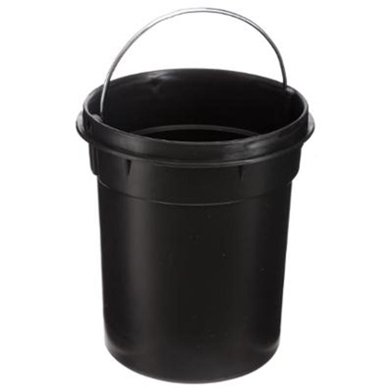 Cos de gunoi Dustbin 3L metal de culoare alb - culoare lemn natural - 3 | YEO