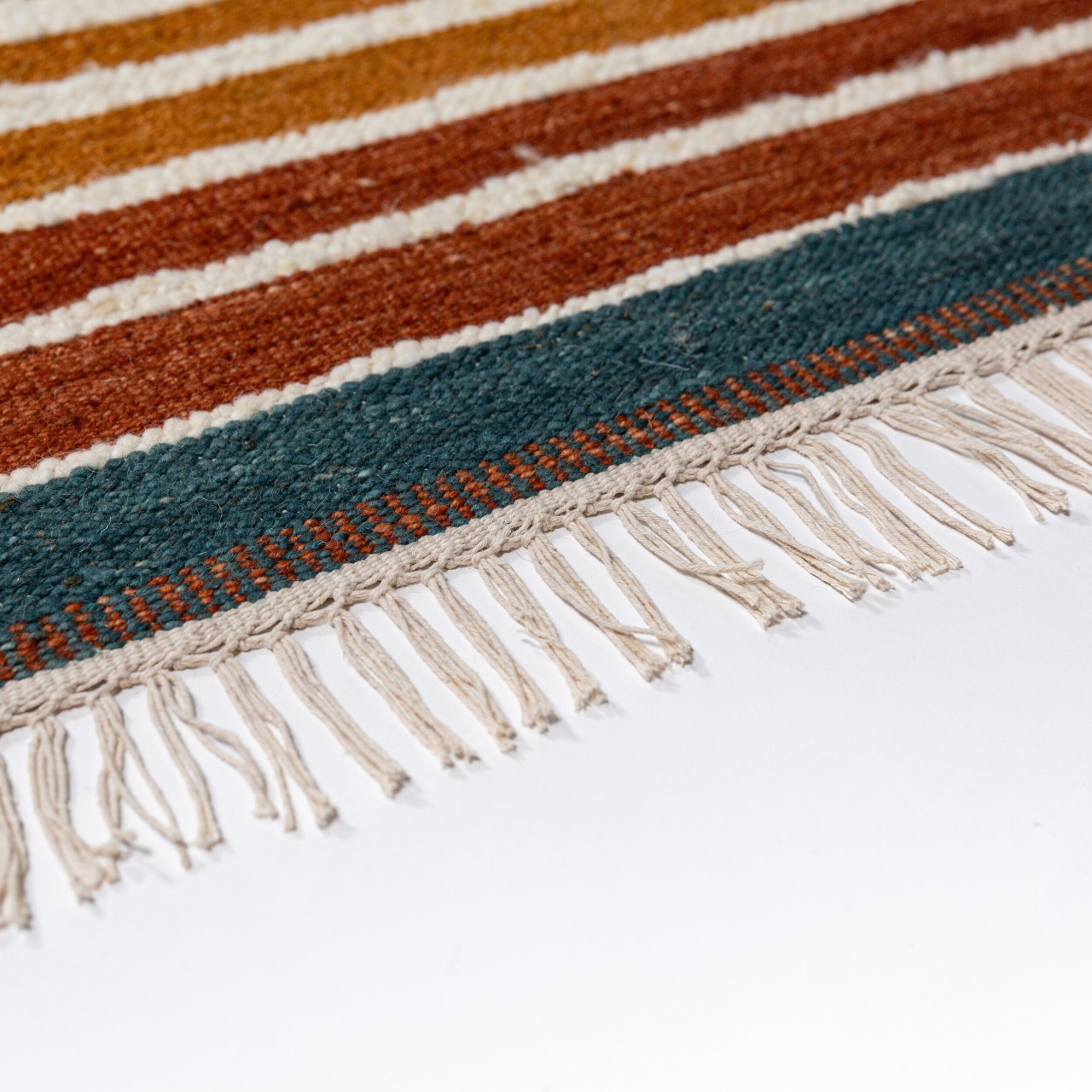 Covor Boucle Wool Frame Multicolor 200x300 cm - Imagine 3