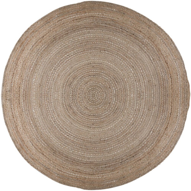 Covor Capri Jute Circle Natural 180X180 cm, rotund, Flair Rugs