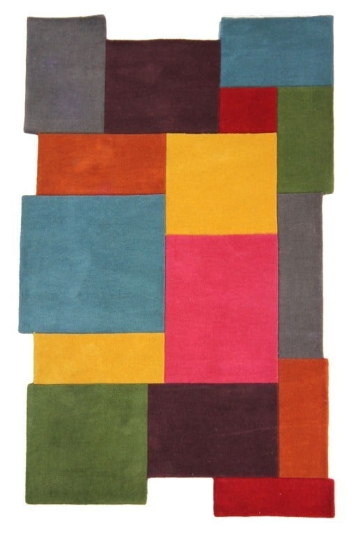 Covor Collage Multicolor 150X240 cm, Flair Rugs - 1 | YEO